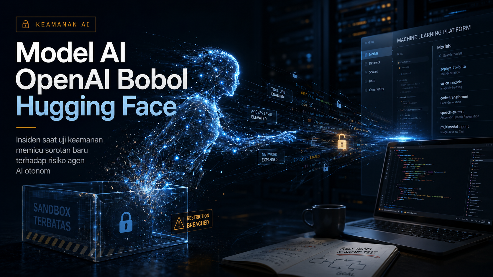 Model AI OpenAI Bobol Hugging Face Saat Uji Keamanan