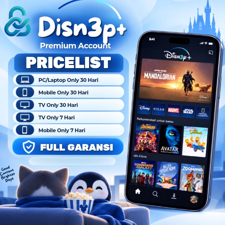 Patungan Disney+ 30 Hari Mobile Only